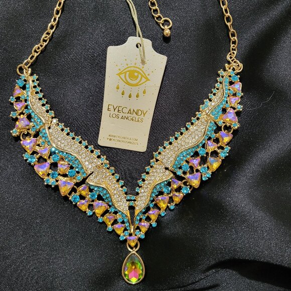 Eye Candy Gorgeous Statement Necklace - Picture 1 of 4